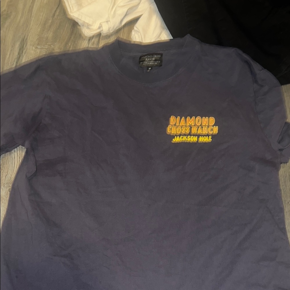 Diamond Cross Ranch Purple T-Shirt